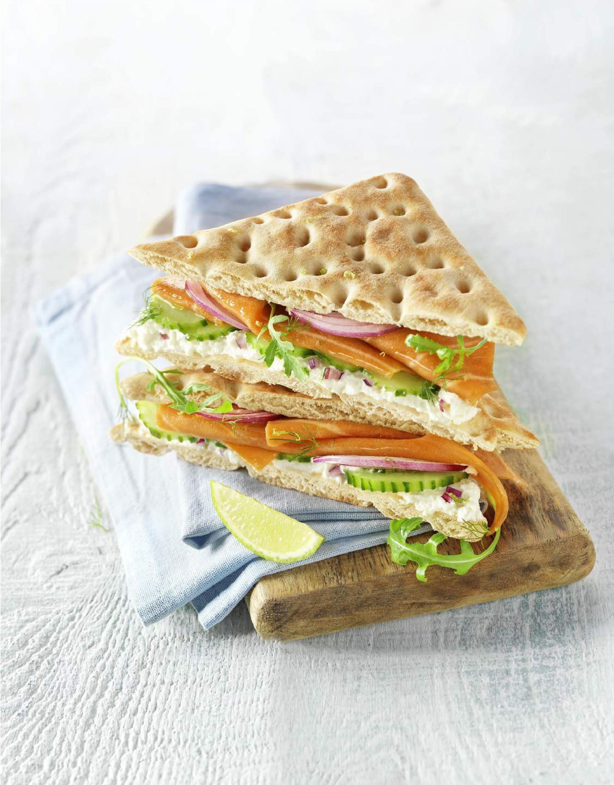 Club Sandwich with organic SOLMON® – OCEAN KISS 2023